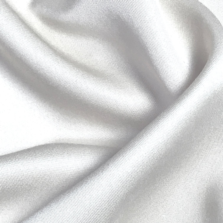 King White Hypoallergenic Bamboo Viscose Pillowcase Set