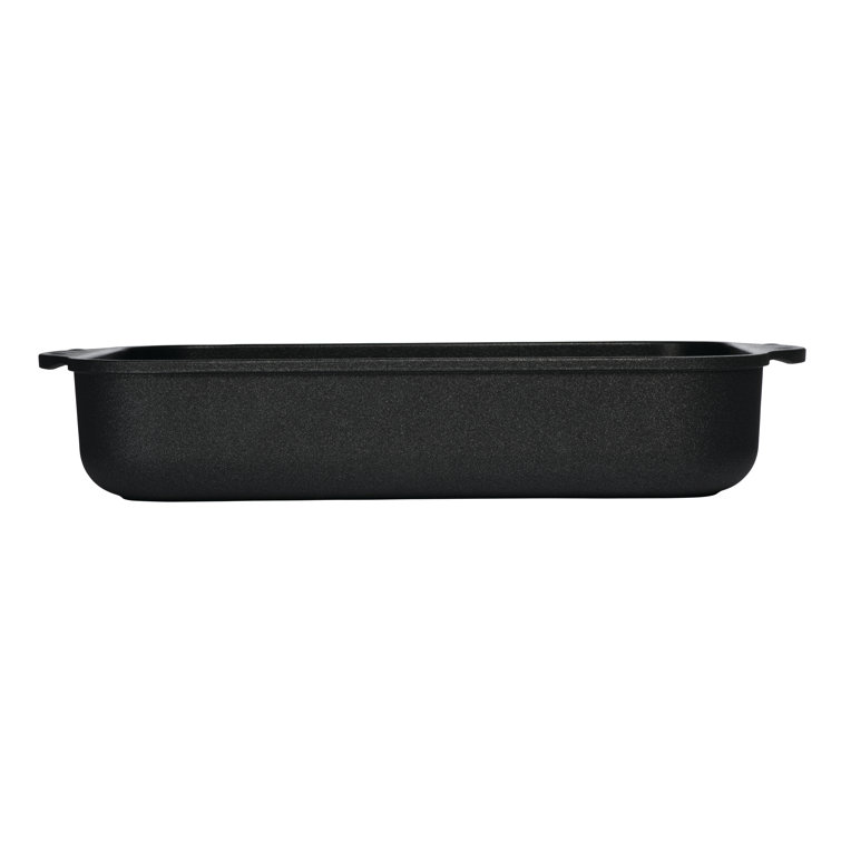 Swiss Diamond 12.5" Non-Stick Black Aluminum Roasting Pan