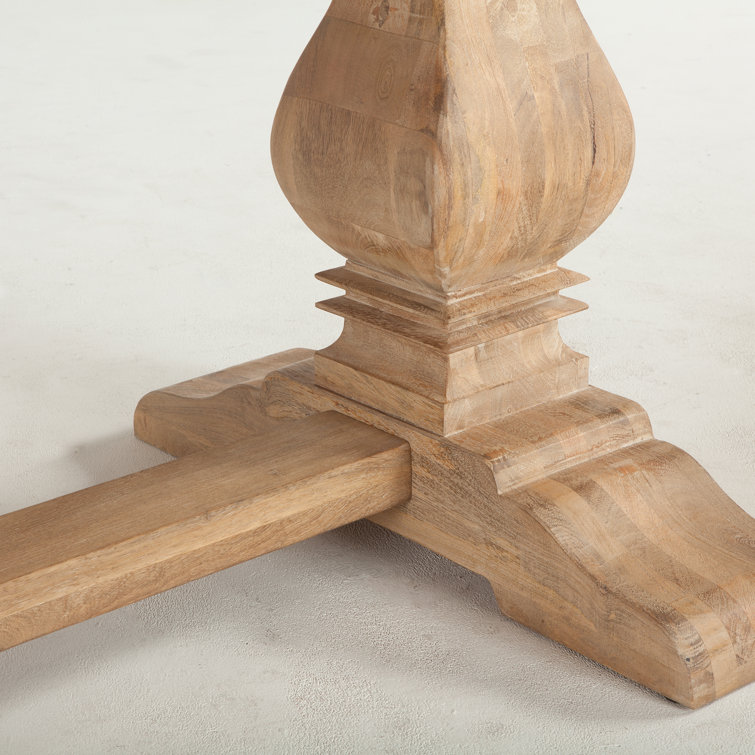 Antique Oak 108" Reclaimed Wood Farmhouse Dining Table