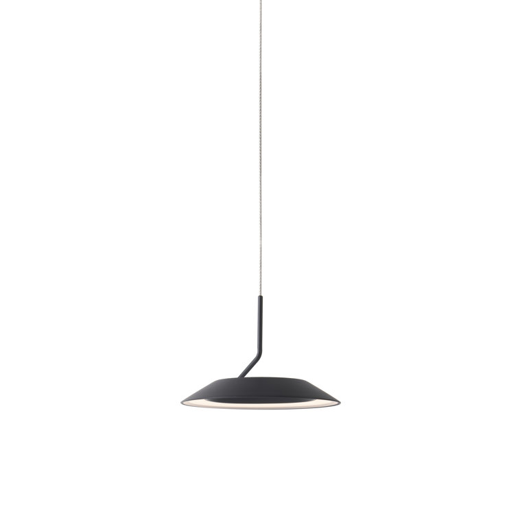Matte Black Mini LED Pendant Light