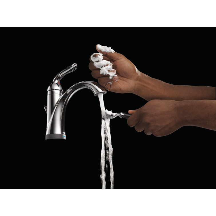 Lahara Chrome Single Handle Touch Bathroom Faucet