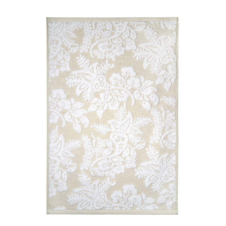 Elegant Vines Plush Cotton Bath Ensemble Set