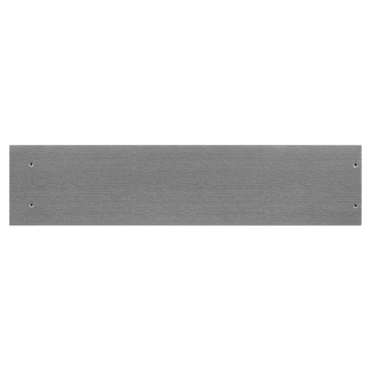 Charcoal Gray PVC Wall Organization System Molding