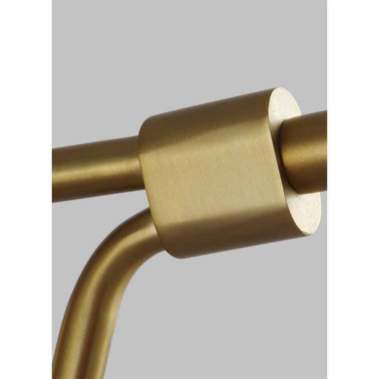 Ellen Degeneres Midnight Black Steel Swing Arm Sconce