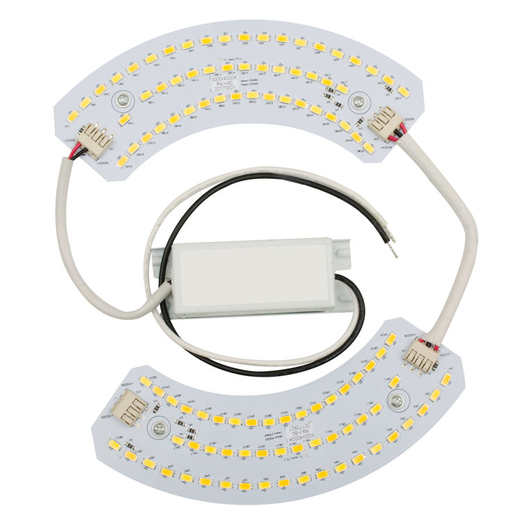 6'' White Aluminum LED Retrofit Recessed Lighting Kit