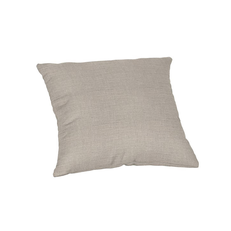 Sunbrella 16" Cast Silver Outdoor Throw Pillow
