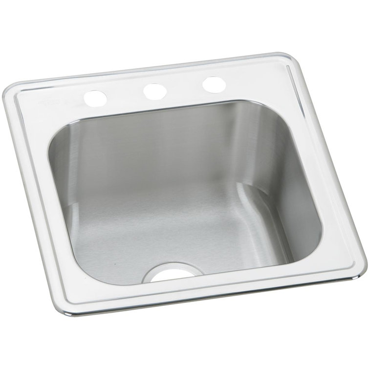 Celebrity 20" Stainless Steel Single Bowl Drop-In Sink