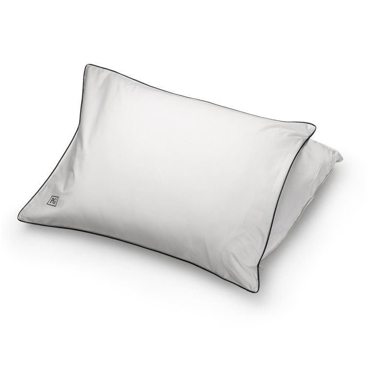 King Size White Goose Down Hypoallergenic Pillow Set