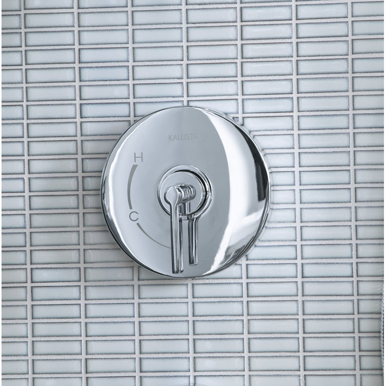 Polished Chrome Pressure Balance Trim Lever Handle