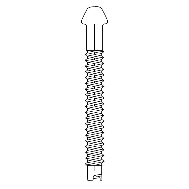 14-Piece Black Stainless Steel Phillips Head Screws