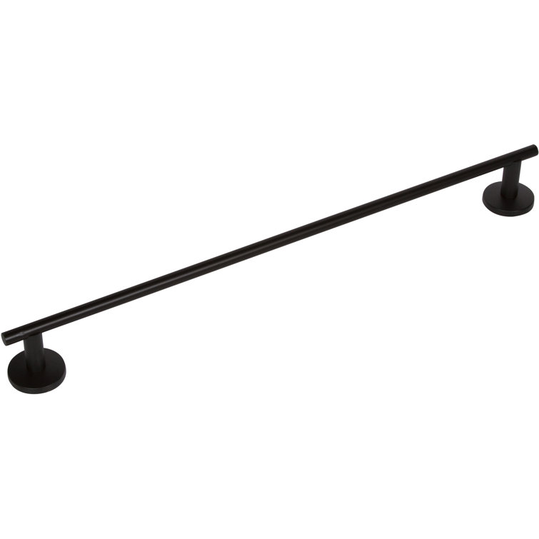 Black 29'' Stainless Steel Modern Wall Towel Bar