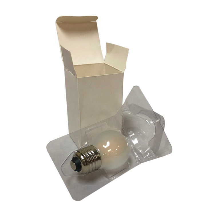 White Frosted Decorative Dimmable LED Bulb, 4.5'' Diameter