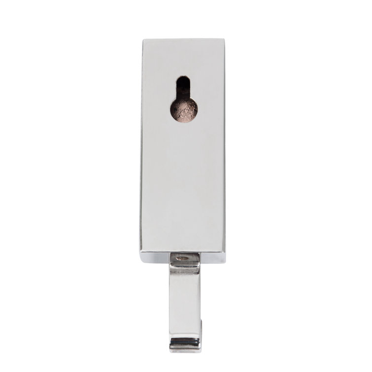 Rectangular Silver Polished Nickel Bathroom Wall Mirror