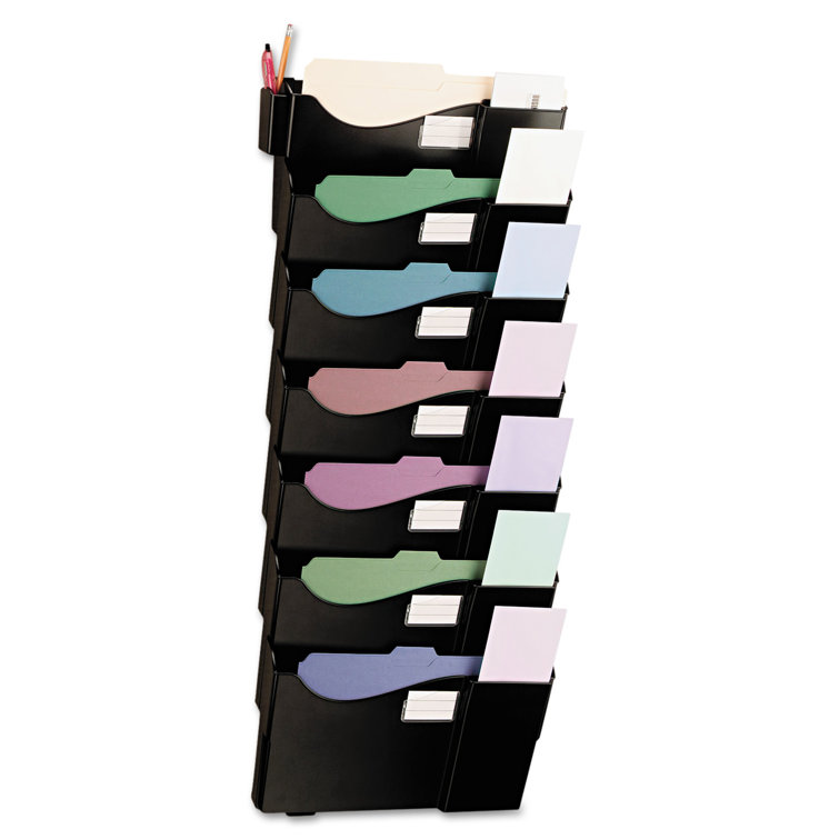 Universal Plastic Hanging Files Open