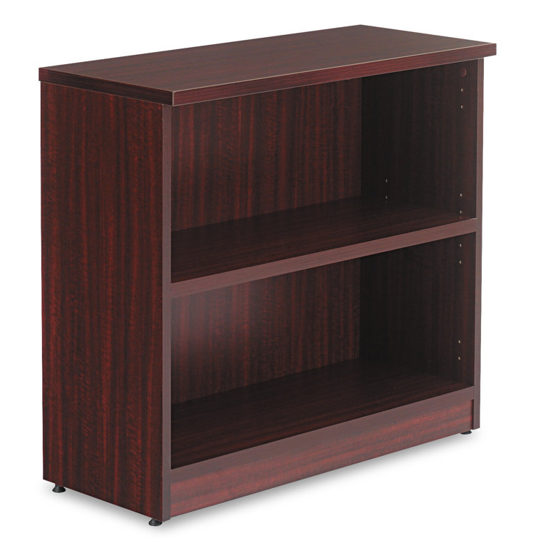 Contemporary Valencia Mahogany Adjustable Bookcase