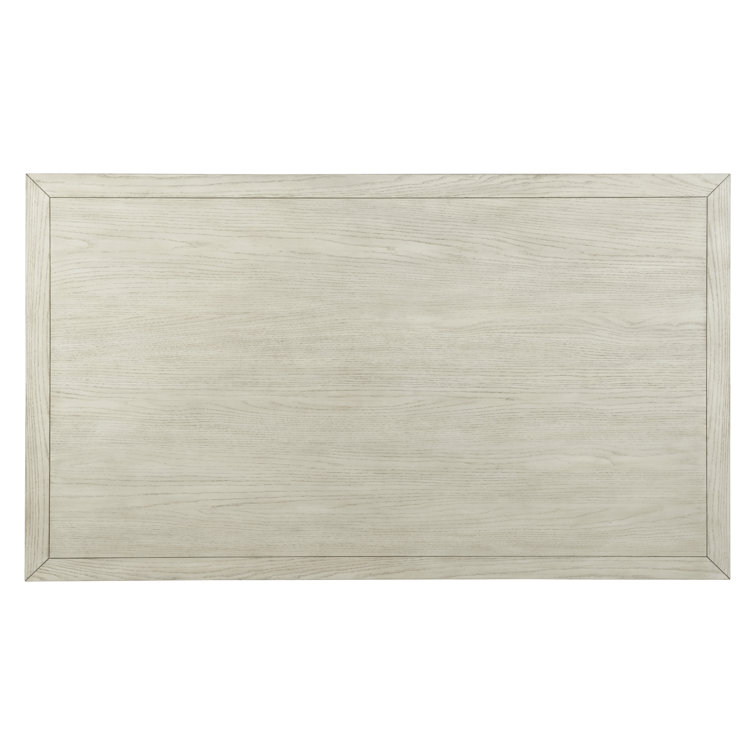 Luna Ash Veneer Rectangular Coffee Table with Lower Shelf