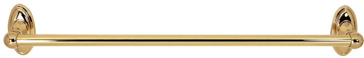 Classic Polished Brass 30'' Wall Mounted Towel Bar
