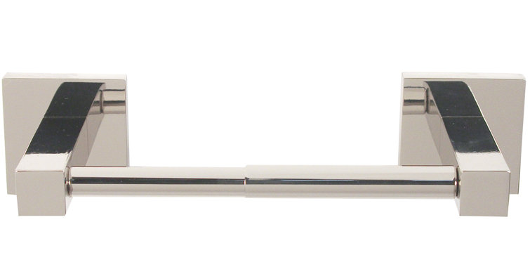 Polished Nickel Wall Mounted Toilet Paper Holder