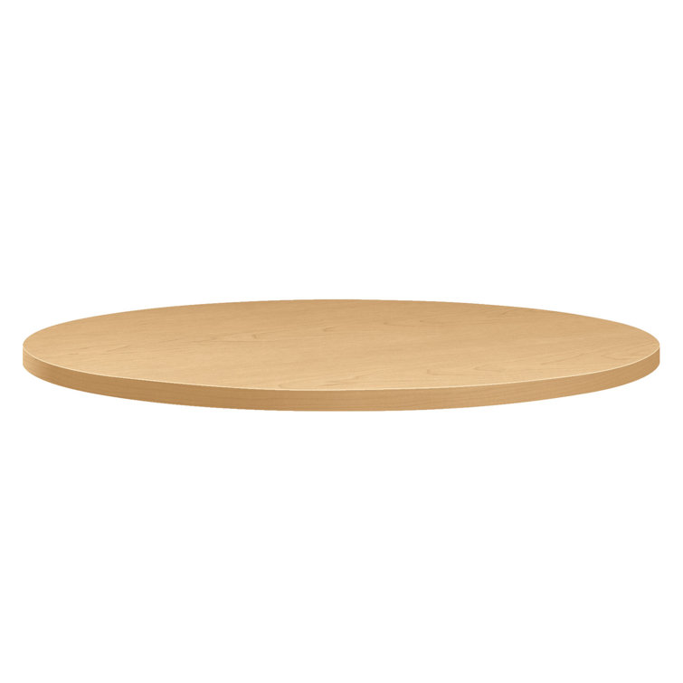 30" Natural Maple High-Pressure Laminate Round Table Top