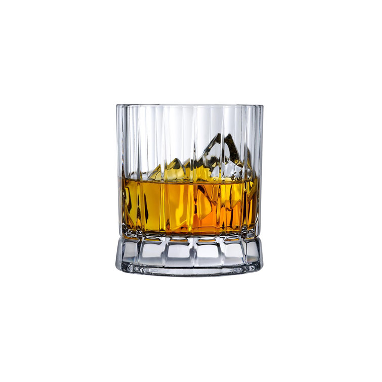 Nude Wayne Lead-Free Crystal Whiskey Glasses Set of 4