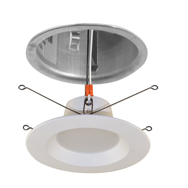 7-Inch Matte White Smart LED Recessed Lighting Kit