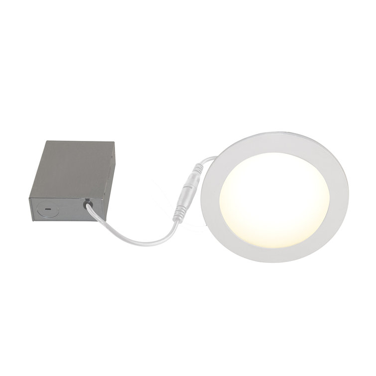 Smart Home 6'' White LED Recessed Lighting Kit with Tunable Color Temperature