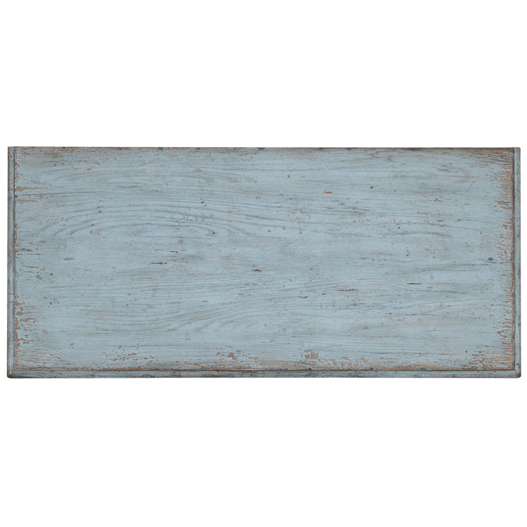 Skylark Blue Traditional Bombay Chest with Dovetail Drawers