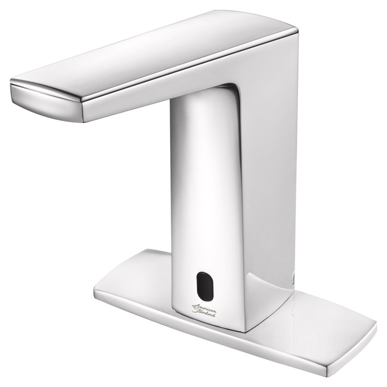 Polished Chrome Single-Handle Modern Bathroom Faucet