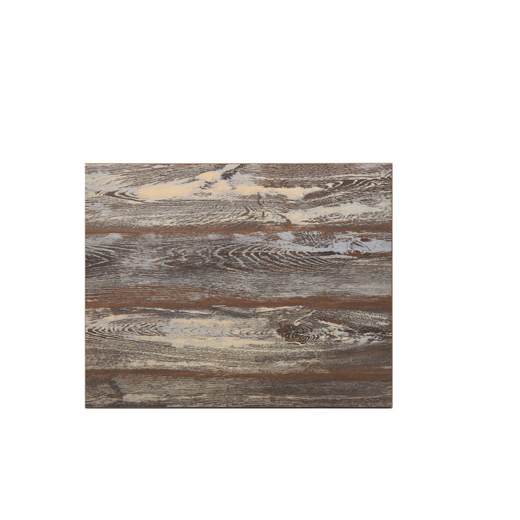 Farm House Brown Square Manufactured Wood Table Top