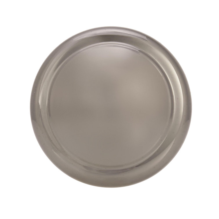 Polished Chrome Round Traditional Cabinet Knob with Mounting Hardware