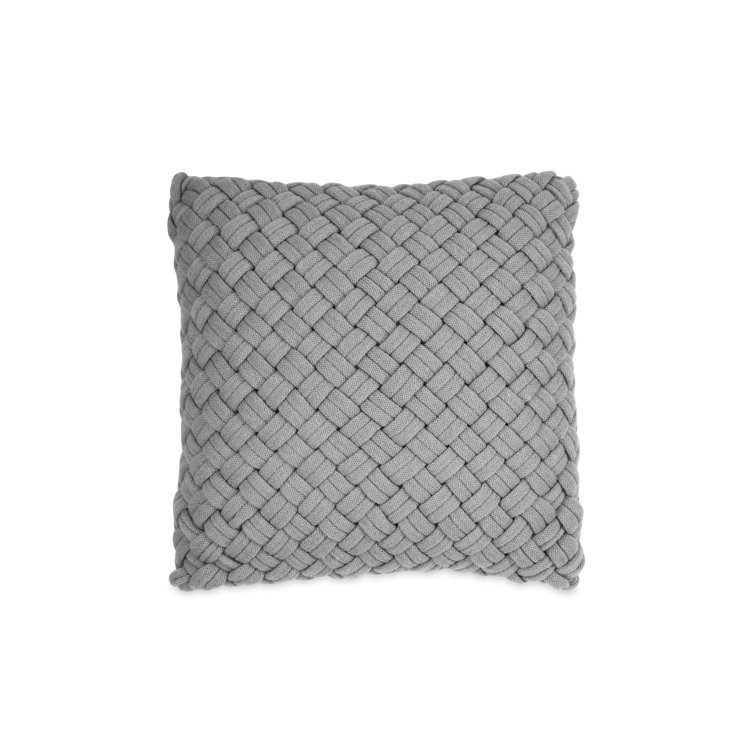Modern Chenille Stripe 100% Cotton Full/Queen Comforter Set in Grey