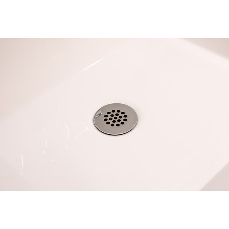 Polished Chrome Universal Grid Bathroom Sink Drain