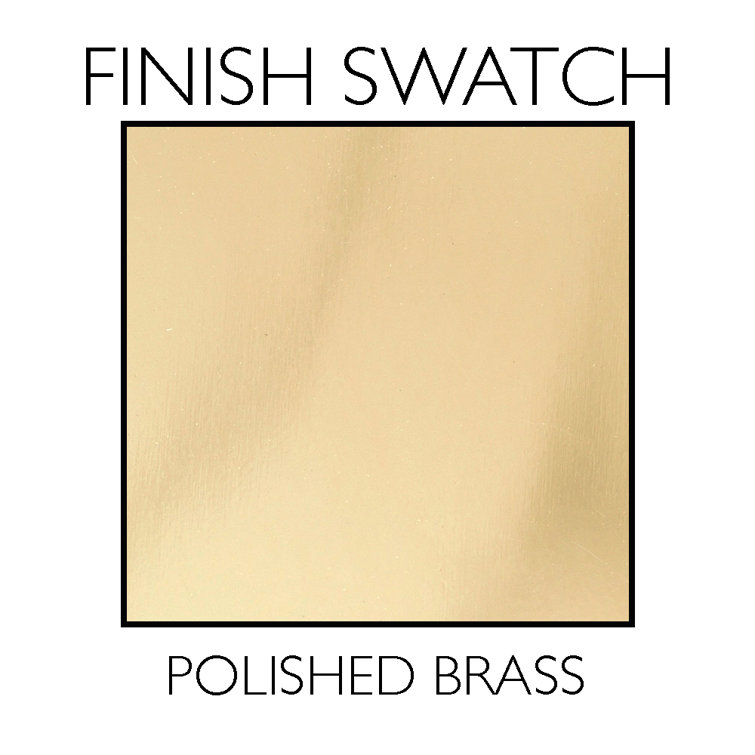 Polished Brass Single Cylinder Universal Door Deadbolt