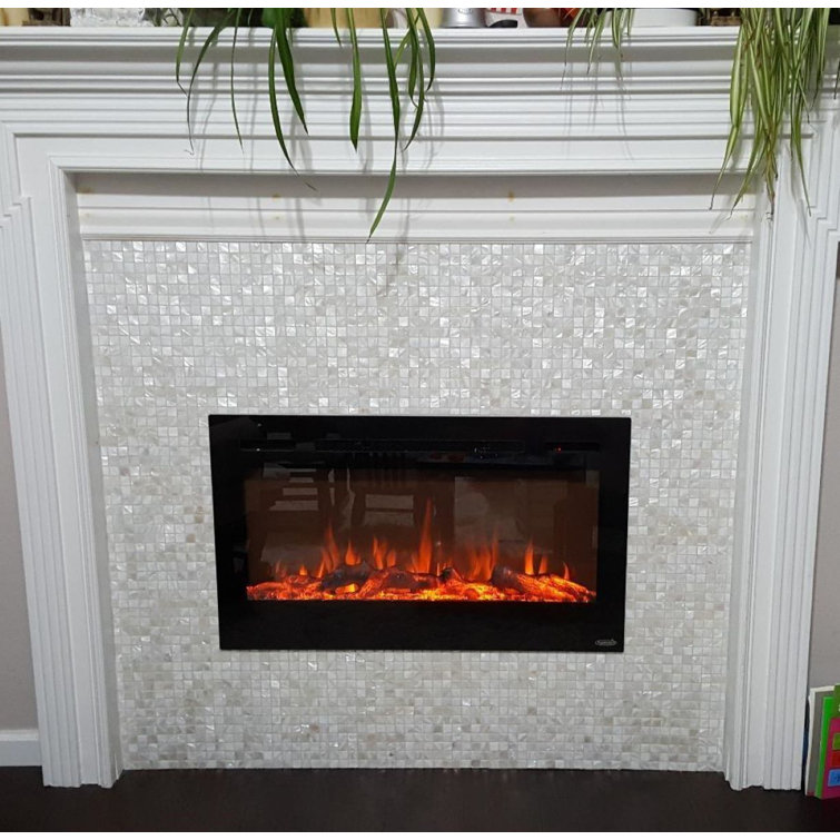 12" x 12" White Mother of Pearl Mosaic Tile