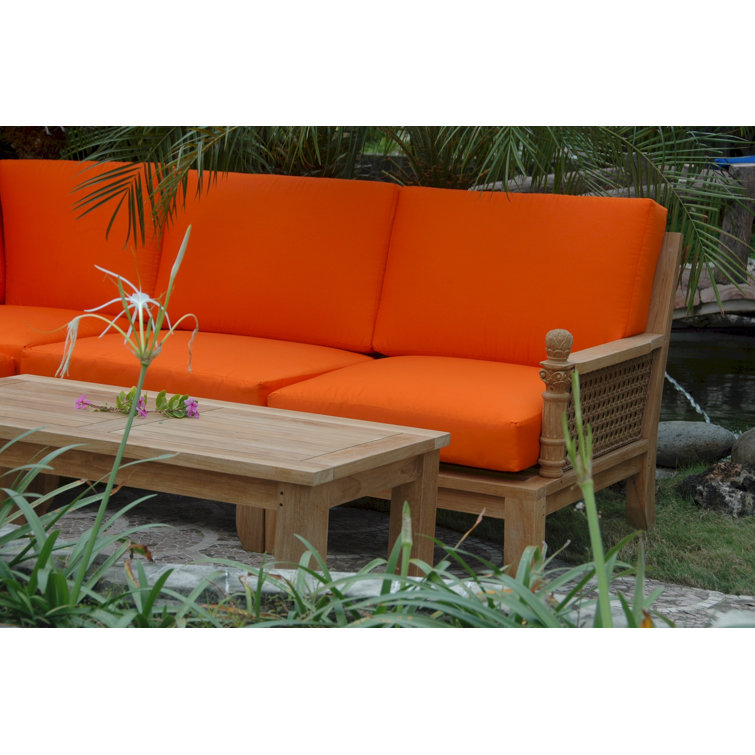 Anderson Teak Luxe 5-Piece Modular Set with Sunbrella Cushions