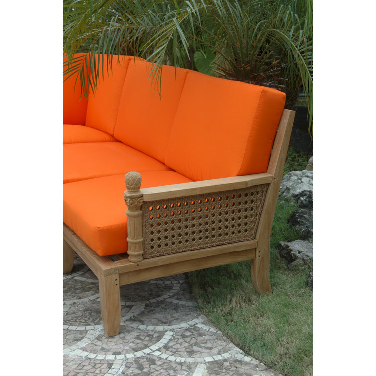 Anderson Teak Luxe 5-Piece Modular Set with Sunbrella Cushions