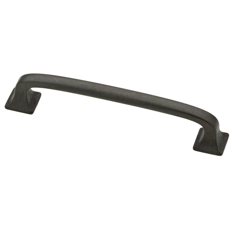 Soft Iron Industrial Cabinet Bar Pull with Mounting Hardware