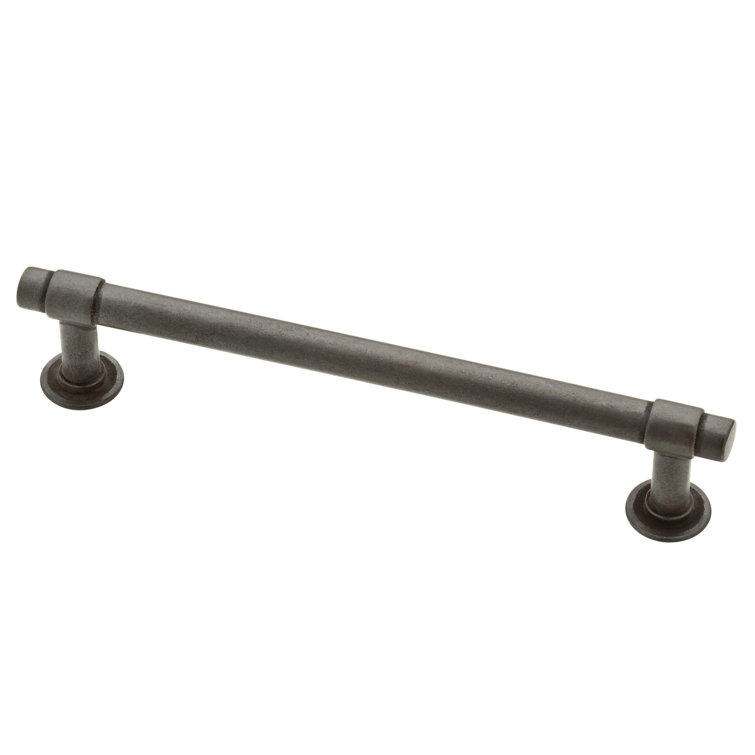 Soft Iron 5-Inch Industrial Bar Pull with Mounting Hardware