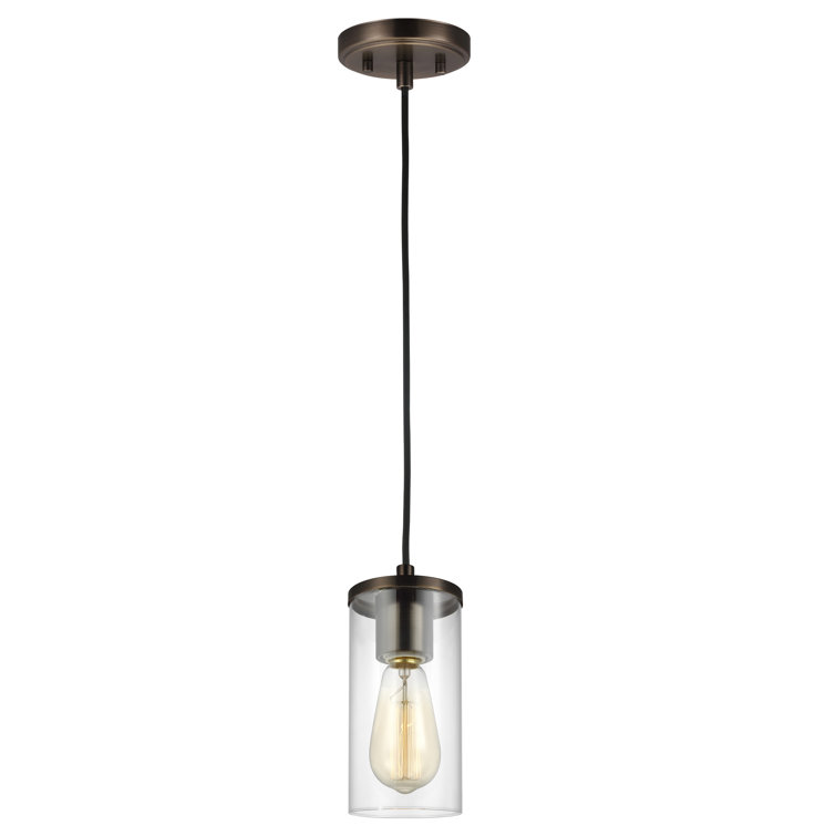 Zire 8.5" Mini Pendant Light in Brushed Oil Rubbed Bronze