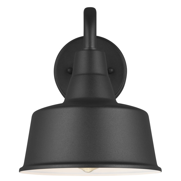 Black Dimmable Energy Star Outdoor Wall Lantern