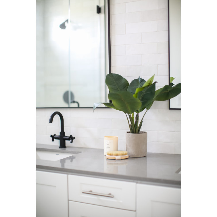 Cloe 2.5" x 8" White Ceramic Wall Tile