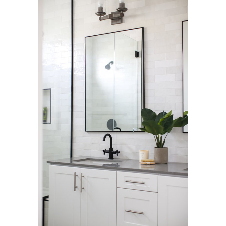 Cloe 2.5" x 8" White Ceramic Wall Tile