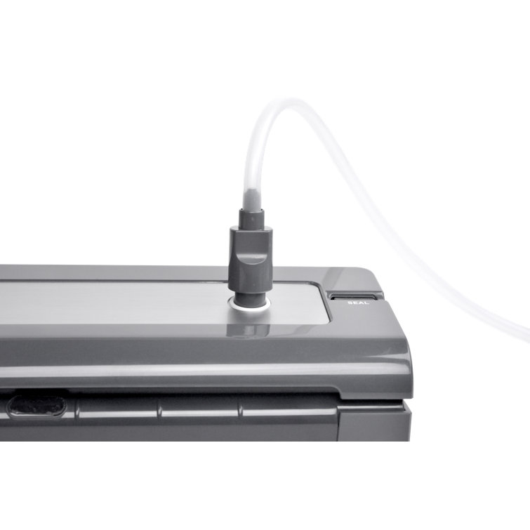 Tribest Sousvant Compact Gray Vacuum Sealer with BPA-Free Bags