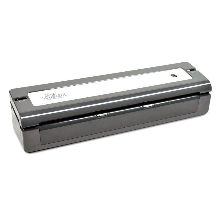 Tribest Sousvant Compact Gray Vacuum Sealer with BPA-Free Bags