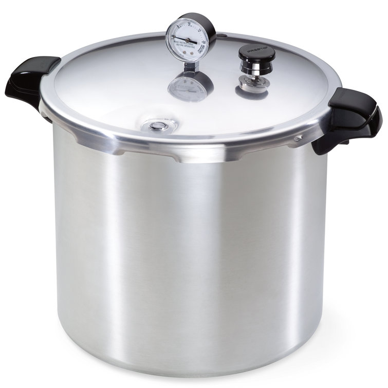 23-Quart Stainless Steel Induction Pressure Canner
