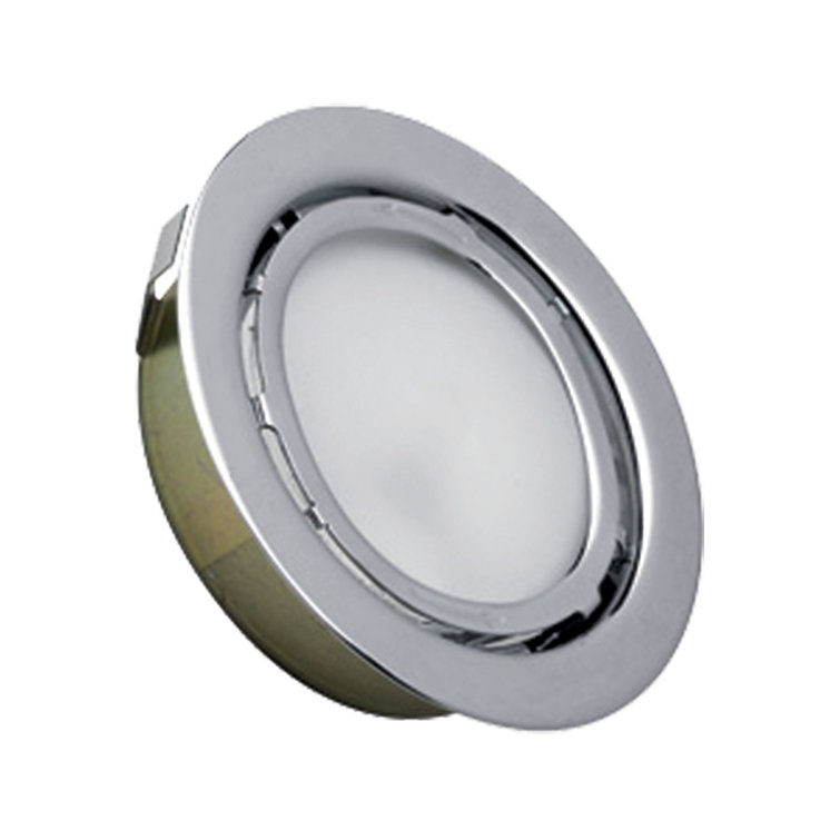 Stainless Steel 3'' Recessed Cabinet Light with Diffuser