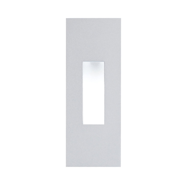Stainless Steel LED Wall Niche with Frosted Glass