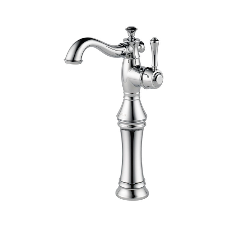 Stainless Steel Modern Vessel Bathroom Faucet in Chrome