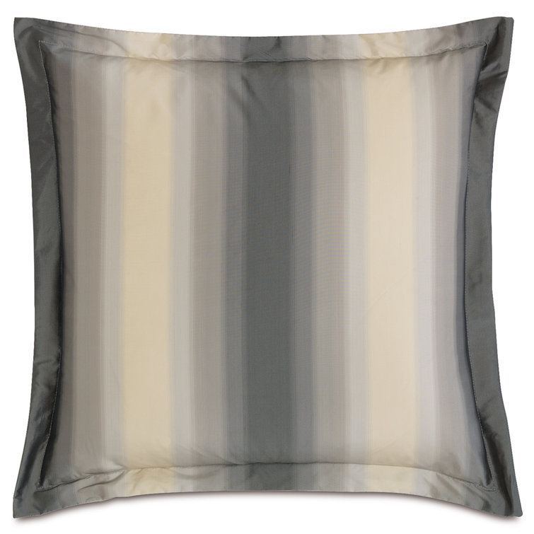 Ezra Twin Gray and Silver Faux Snakeskin Duvet Cover Set