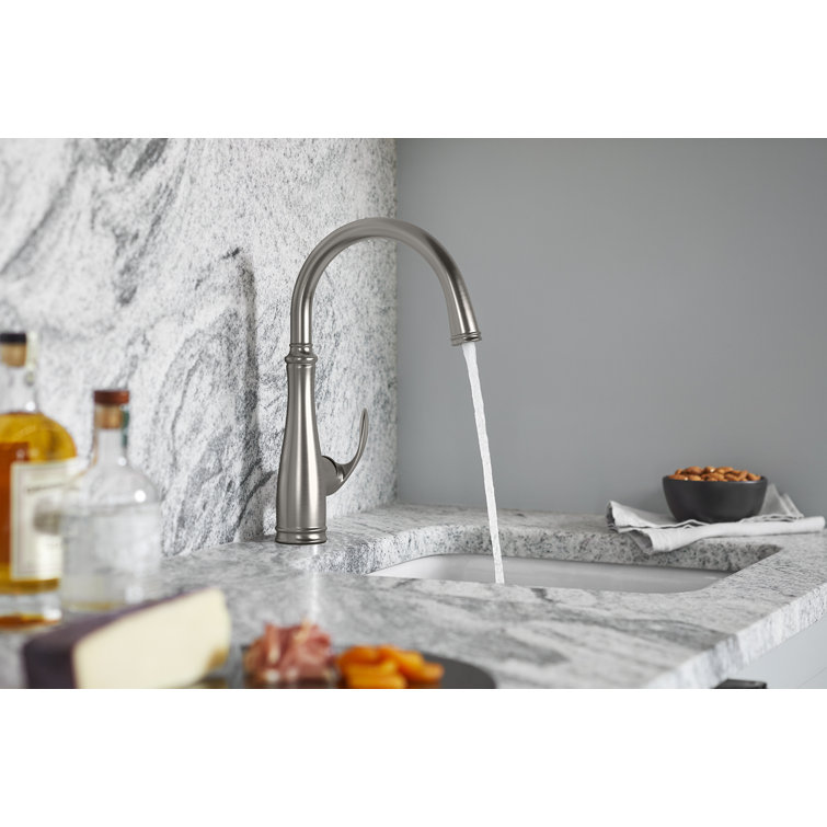 Bellera Vibrant Stainless Steel Single Handle Kitchen Faucet